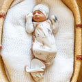 Newborn Knotted Gown - Montana