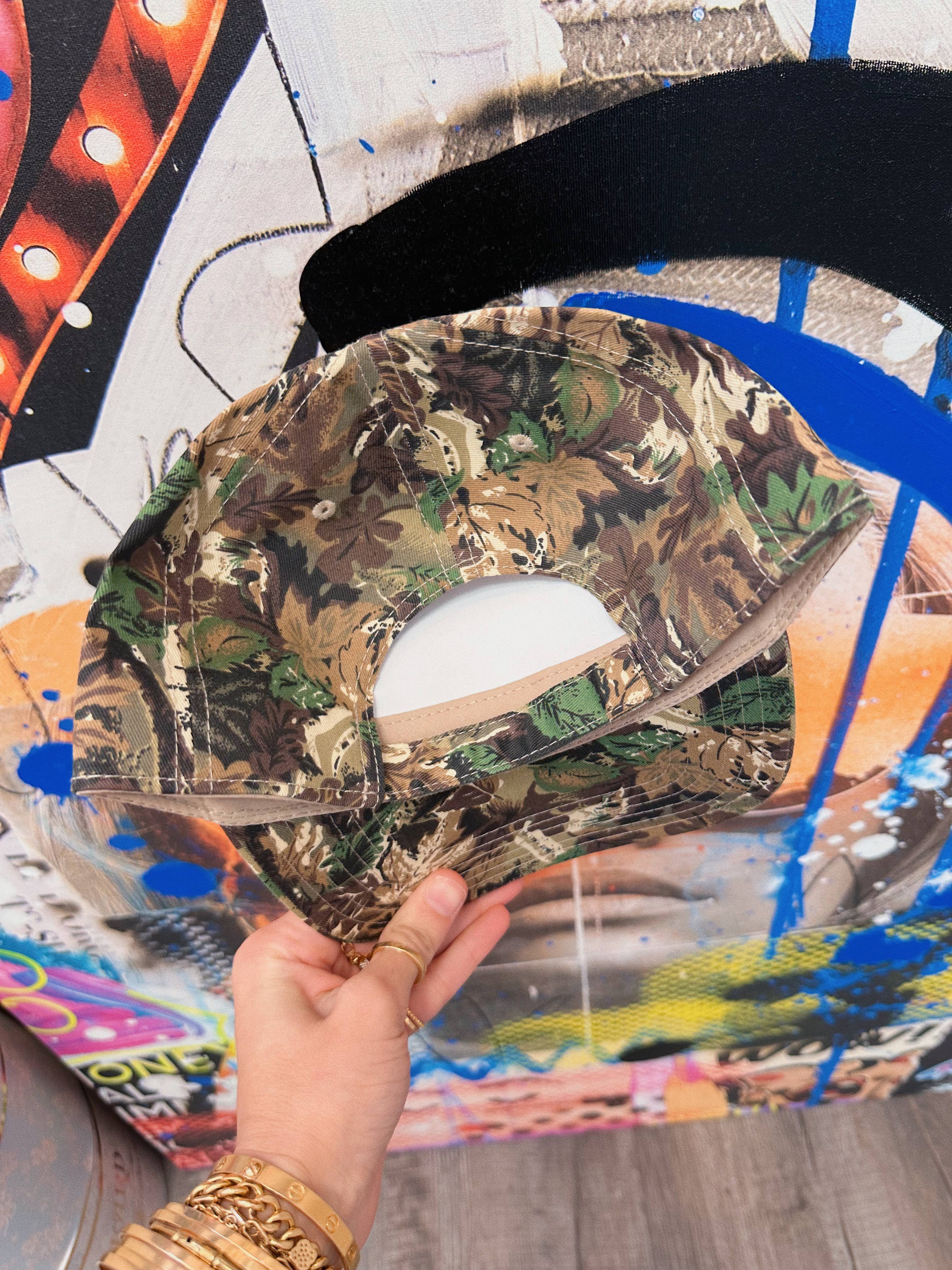 Jesus Loves You Camo Embroidery Hat