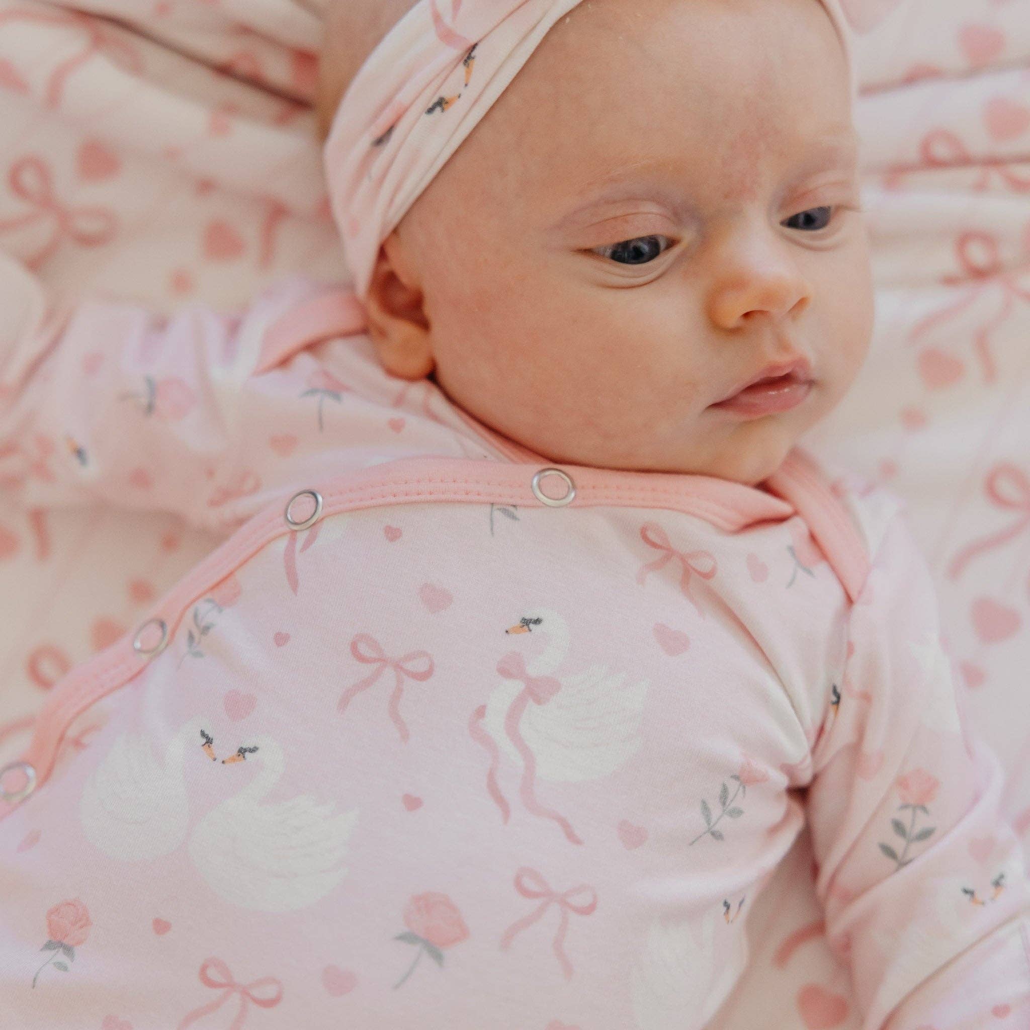 Newborn Knotted Gown - Adelia