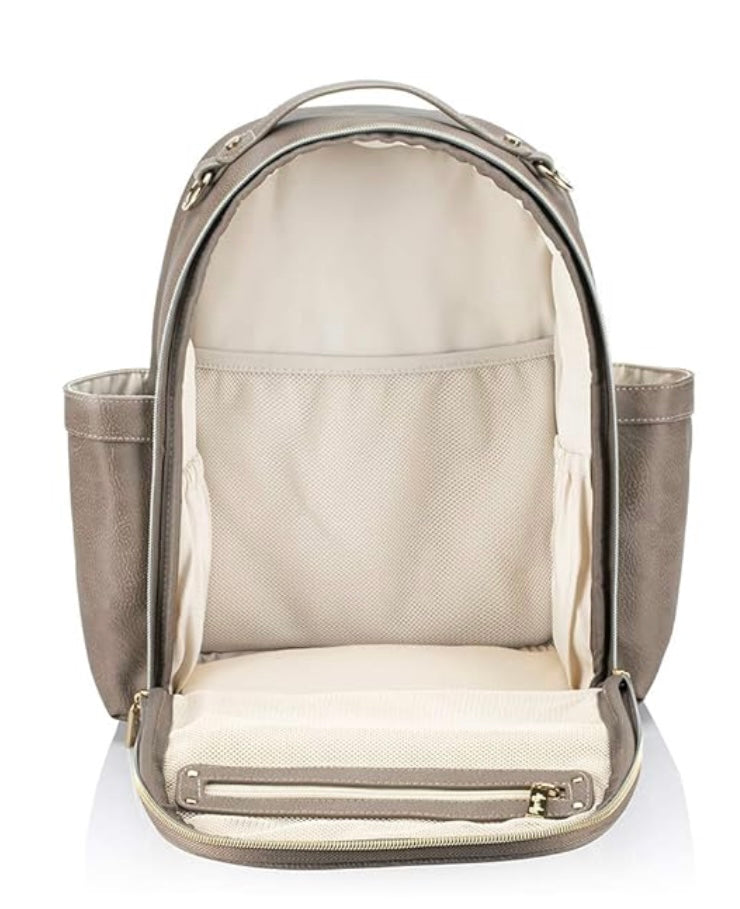 Vanilla Latte Itzy Mini Diaper Bag Backpack