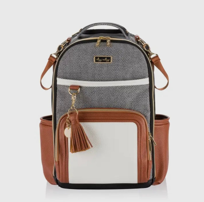 Coffee and Cream Boss Plus Backpack Diaper Bag