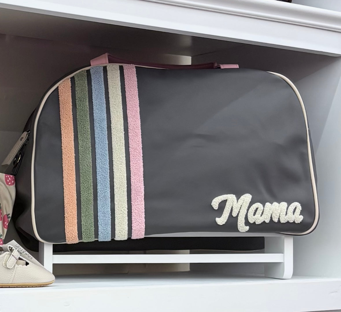 Mama Chenille Duffle Bag