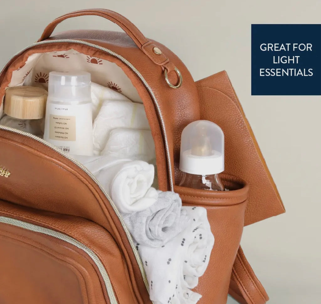 Cognac Itzy Mini Plus Backpack
Diaper Bag