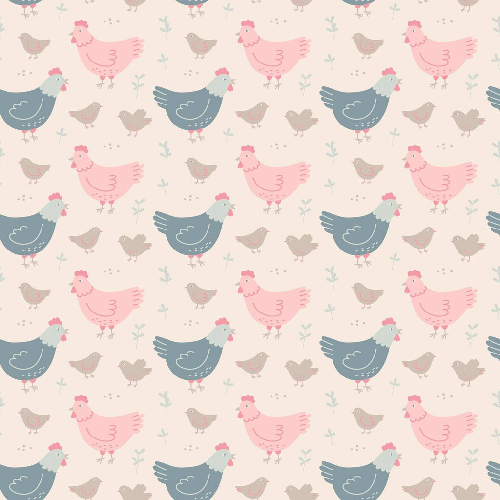 Sweet Bamboo Swaddle - Happy Hens