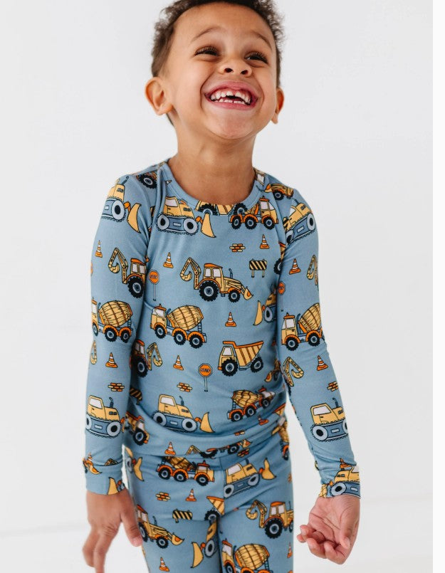 Kids Bamboo Pajamas - 2pc Construction