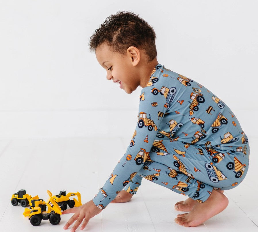 Kids Bamboo Pajamas - 2pc Construction