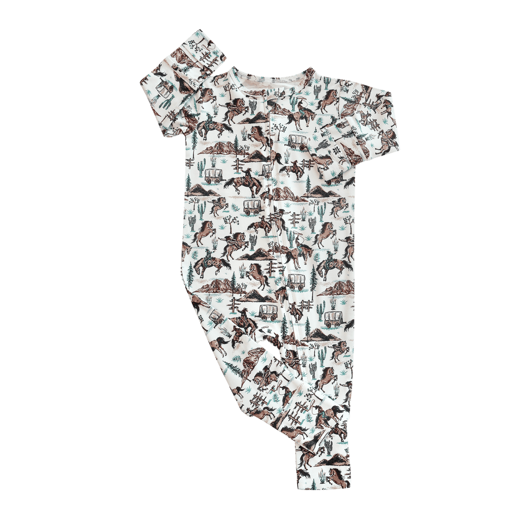 Sweet Bamboo Buffalo Bill Convertible Romper