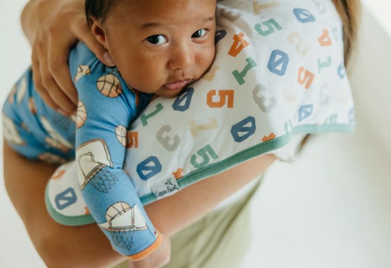 Copper Pearl Dunk Burp Cloth Set (3-Pack)