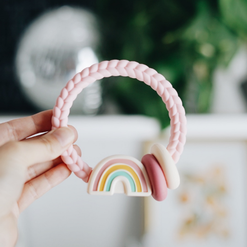 *NEW OPTION* Ritzy Rattle™ Silicone Teether Rattles