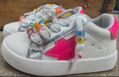 Pink Star Smiley Star Shoe