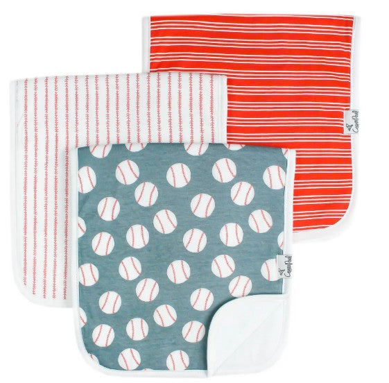 Copper Pearl Slugger Burp Cloth Set (3-pack)